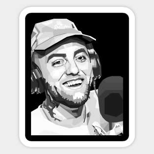 Mac Miller Pop Art Sticker